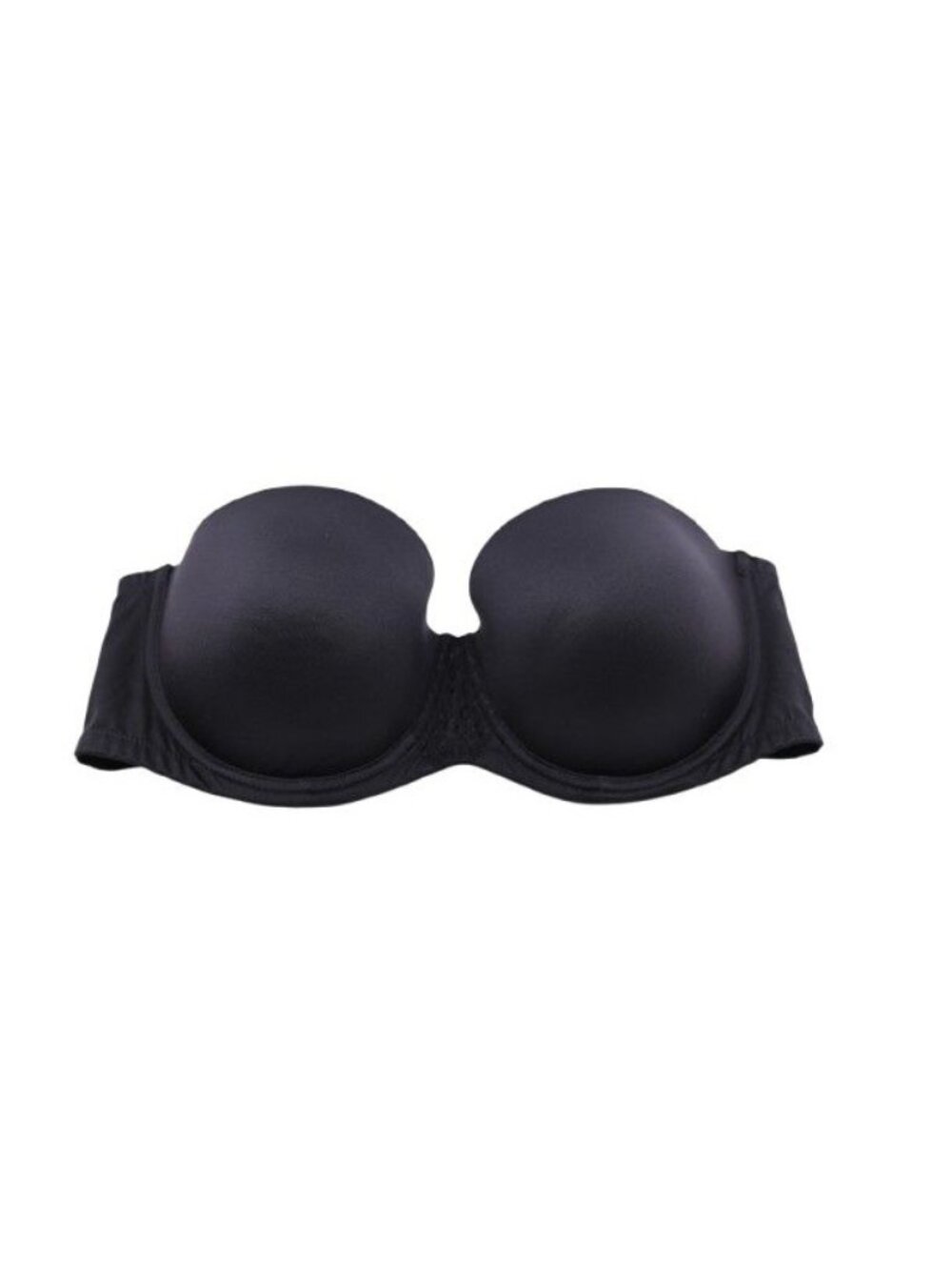 NEW Bali One Smooth U Stay in Place Strapless Underwire Bra Black 40C DF6599